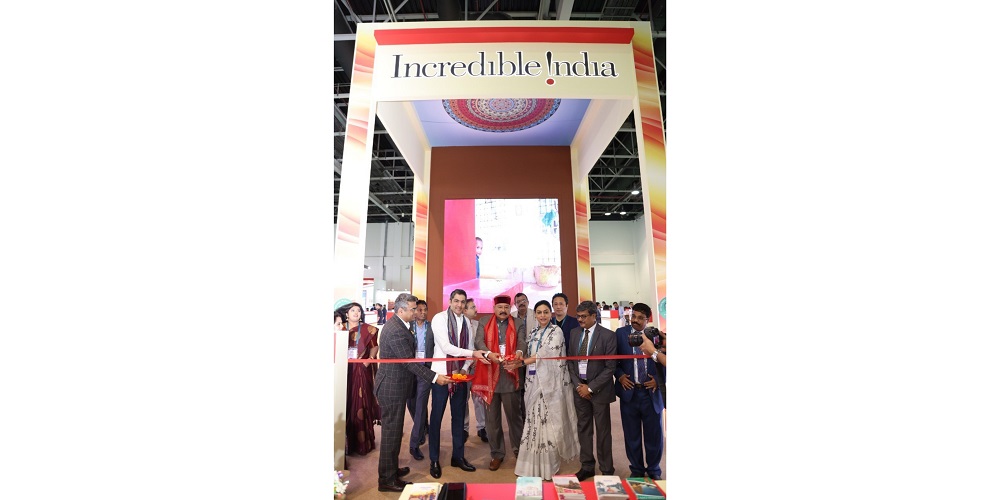 Ministry of Tourism under its “Incredible India” brand line participates at the Arabian Travel Market, Dubai -2022 India Pavilion showcases India as a “365 Days Destination”