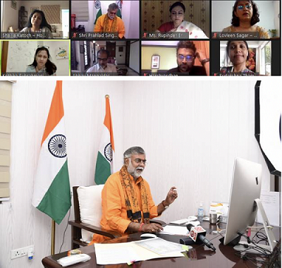 Shri Prahlad Singh Patel addresses webinar ‘India’s Heritage: Powering Tourism’ on occasion of World Heritage Day 2021