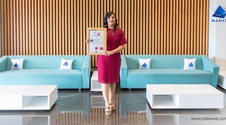 Radixweb’s Digital Marketing Head, Sarrah Pitaliya, Named as a Fast-paced Leader by World Women Leadership and CMO Asia