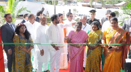 Hon’ble President of India Smt. Droupadi Murmu inaugurates the project “Development of Srisailam Temple in the State of Andhra Pradesh”