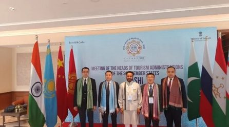 Shri G. Kishan Reddy chairs the meeting of Heads of Shanghai Cooperation Organisation (SCO) Tourism Administrations in Kashi (Varanasi ) on March 17