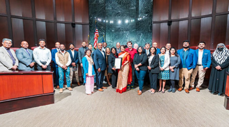 Atlanta Council Honours Indian American Leader Dr Nazeera Dawood for Women’s History Month