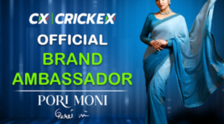 Crickex Adds up Bangladeshi actress Pori Moni As New Brand Ambassador!